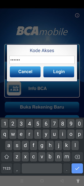 cara bayar listrik mobile banking BCA