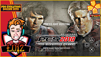 تحميل لعبه بيس 2010 برو إفلوشن سوكر للأندرويد على محاكي ppsspp بدون فك الضغط | Pro Evolution Soccer 2010