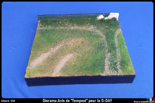 diorama pour un Tempest Mk.V