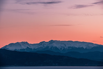Mountains at dawn