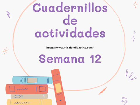 Semana 12: Cuadernillo de actividades 1er grado