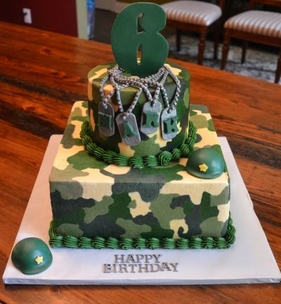 army theme cake