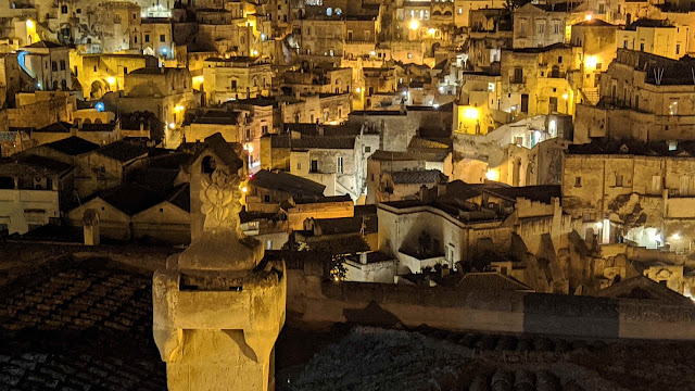 Basilicata in October - Matera by night