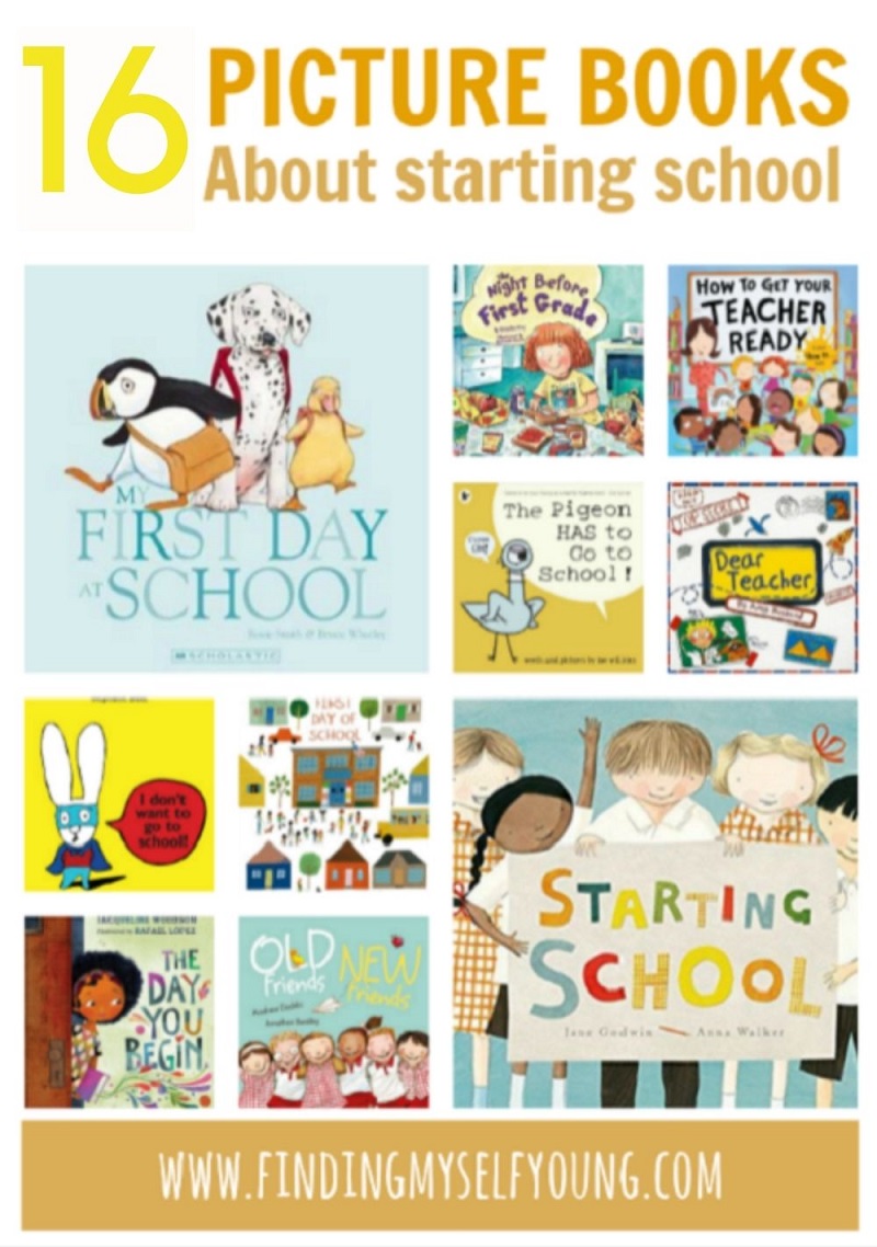 16 picture books about starting school