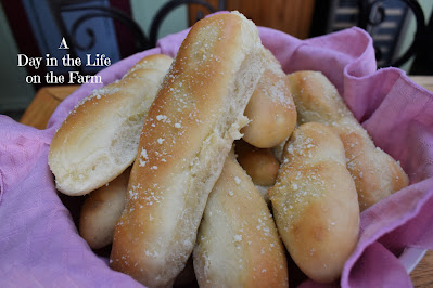 Sourdough Soft Breadsticks