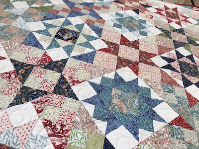 Lesley's Strawberry Thief Quilt