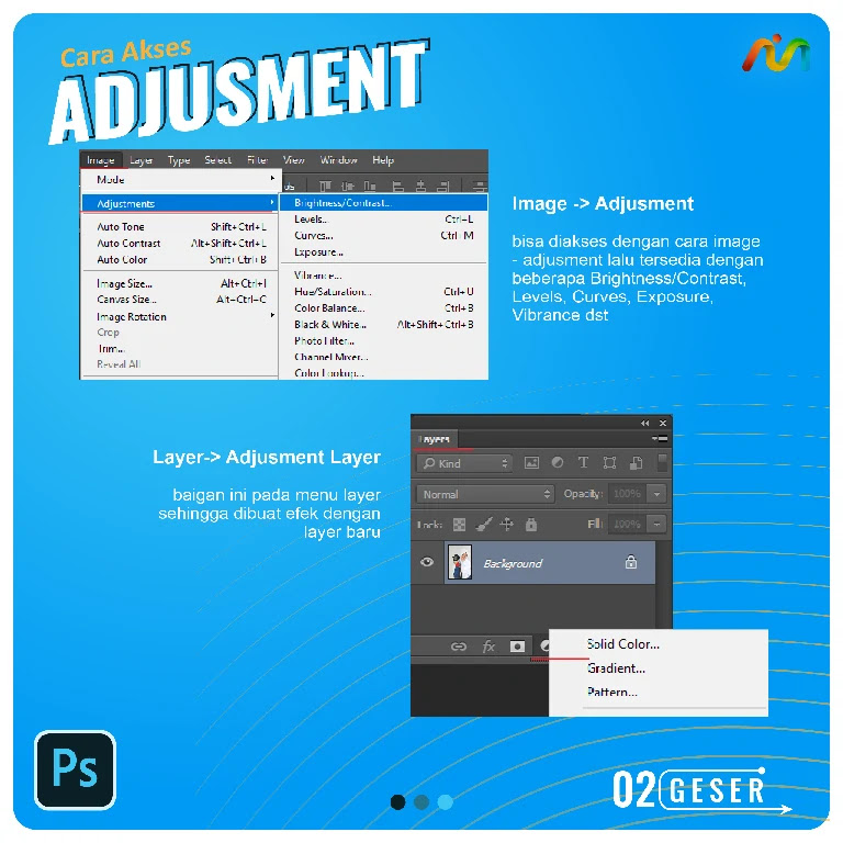 Fungsi Adjustment Adobe Photoshop CC