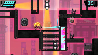 Cyjin: The Cyborg Ninja game screenshot