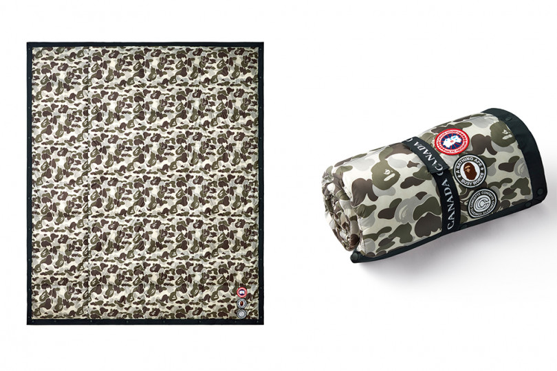 CANADA GOOSE ABC CAMO DOWN BLANKET FOR BAPE® x CONCEPTS COLOR: GRAY 61,600円