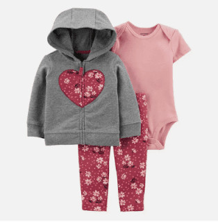 $10.40, 3-Piece Carter's Baby Cool Weather Jacket Sets