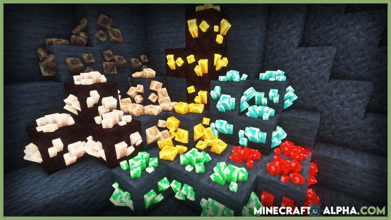 Minecraft Fantasy Ores Resource Pack 1.18 Minecraft Fantasy Ores Resource Pack 1.18