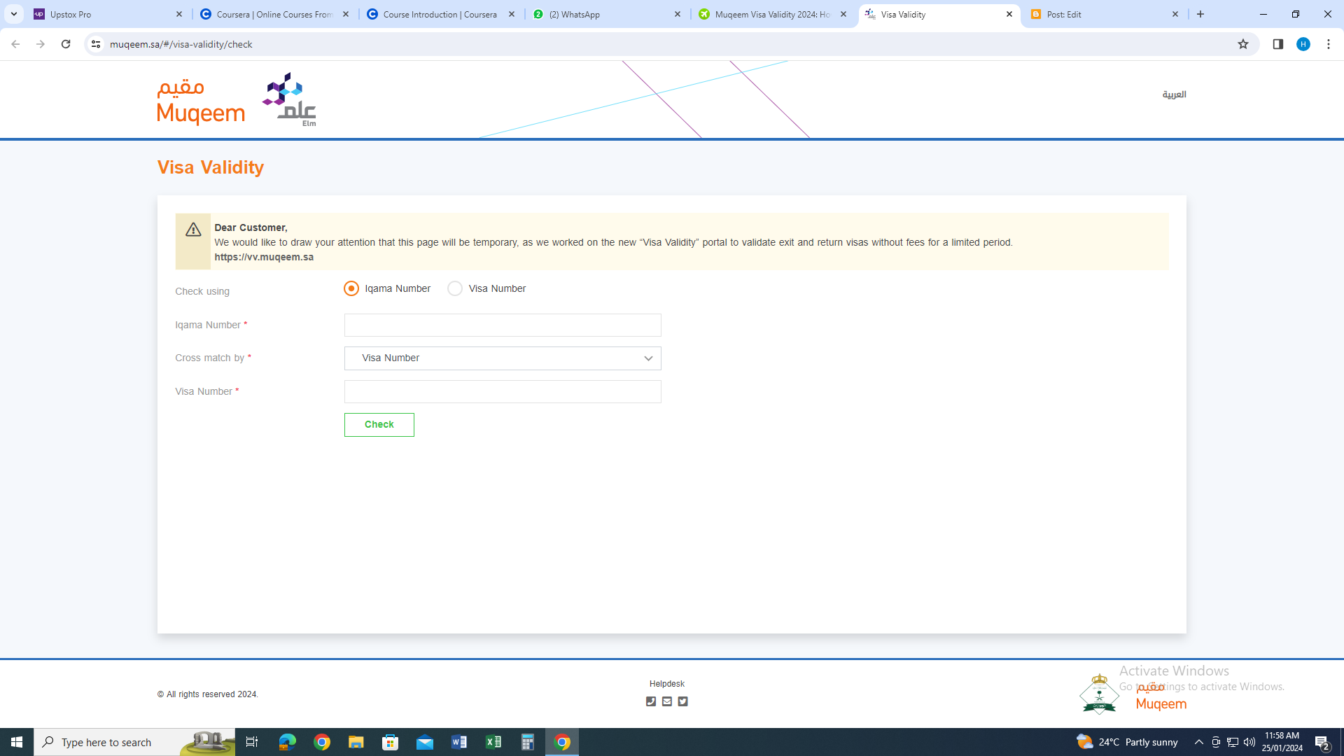 Muqeem Visa Validity 2024: How to Check Your Saudi Visa Validity Status