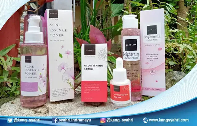 Skincare Scarlett Whitening Selebriti Felicya Angelista