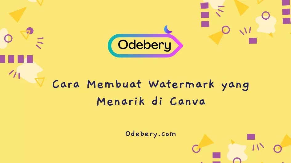 Cara Membuat Watermark di Canva