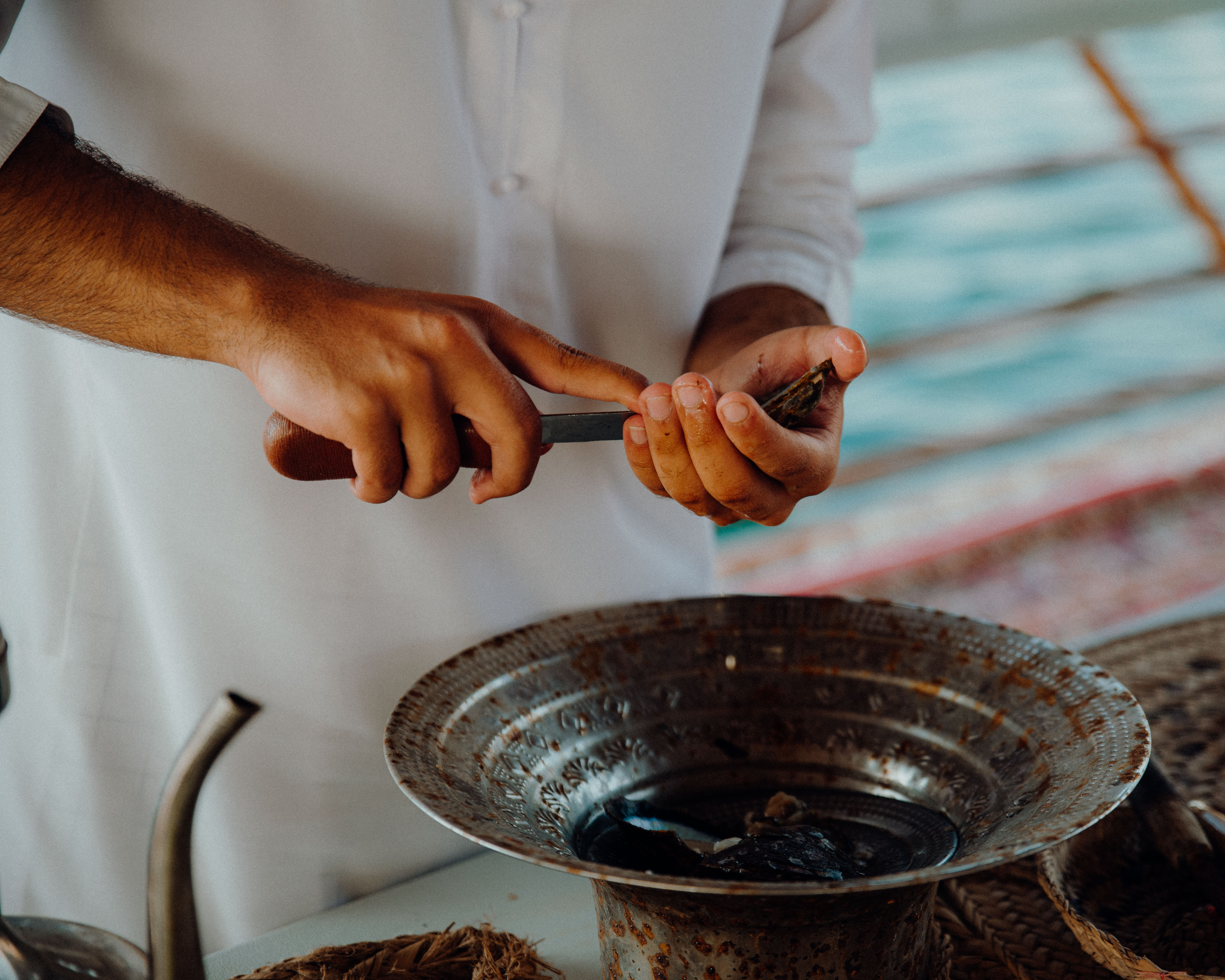 Suwaidi Pearl Farm, UAE liquid grain