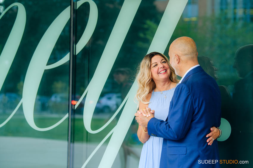 Toledo Wedding Engagement Pictures in Ann Arbor Downtown Museum by SudeepStudio.com Ann Arbor Wedding Photographer