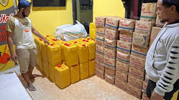  Polsek Banggai Sita Ratusan Liter Minyak Goreng yang Hendak Dijual Ke Luar Daerah