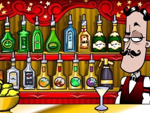 enjoy this fantastic game Bartender: The Right Mix !Help Miguel bartender mix cocktails for himself right ratios!