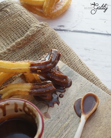 Churros con chocolate