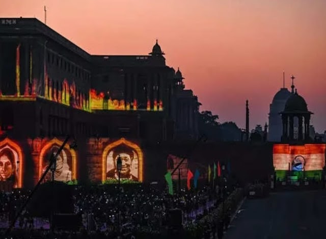  बीटिंग रिट्रीट: 1,000 ड्रोन ने दिल्ली के आसमान को चकाचौंध किया, रंगीन शो के साथ दर्शकों को मंत्रमुग्ध कर दिया