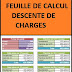 " FEUILLE DE CALCUL DESCENTE DE CHARGES " - Excel