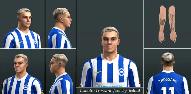 Faces Leandro Trossard For PES 2013