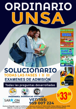 Colección de  últimos Exámenes de Admisión UNSA