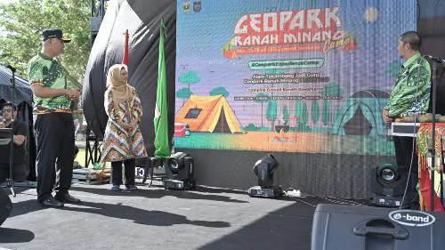 Jambore Geopark, Gubernur Mahyeldi Tegaskan Pemprov Siapkan BKK Untuk Pengembangan Kawasan Wisata di Daerah
