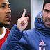 I was solution to your troubles – Mikel Arteta hits back at Aubameyang