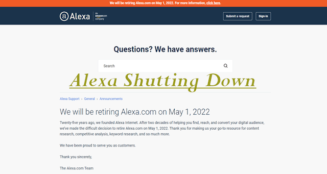 Alexa Shutting down