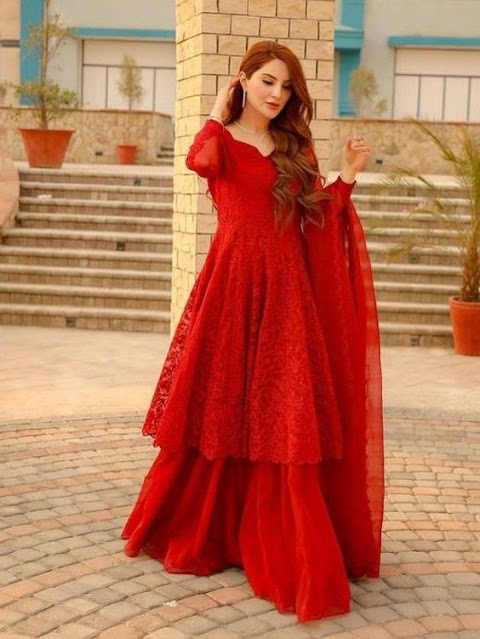 Anarkali Kurtis With Long Skirts for diwali