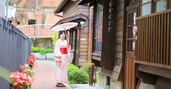 苗栗南庄東村宿舍歷史建築日本風小木屋，和服體驗、下午茶、住宿