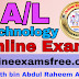 A/L Science for Technology Online exam-05