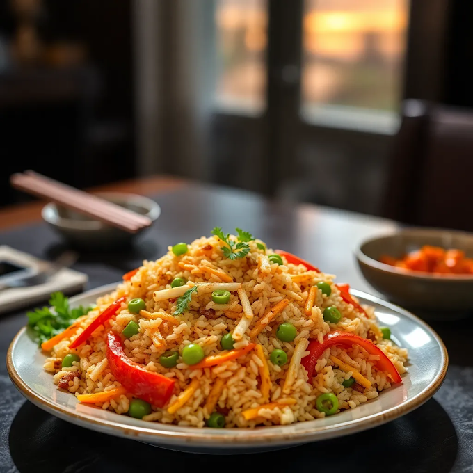  Vegetable Fried Rice