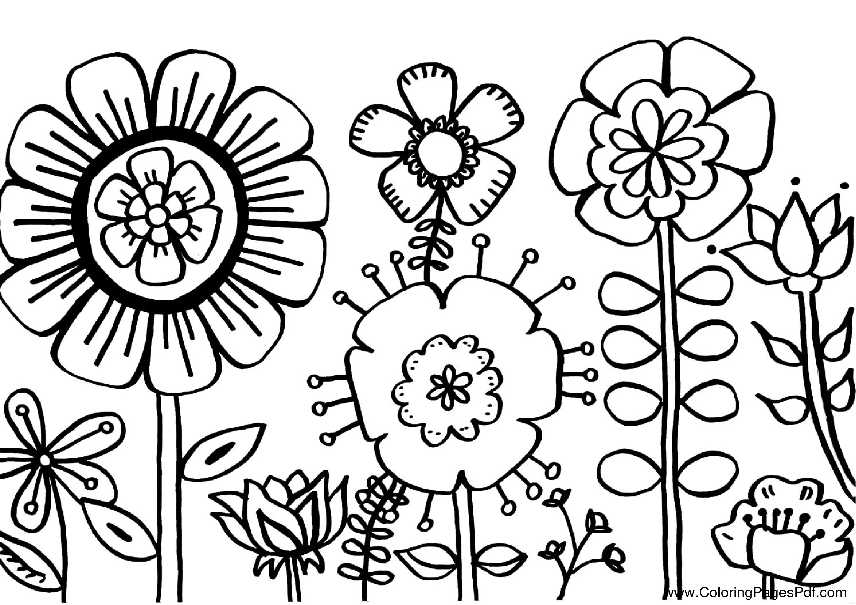 Free printable Coloring pages for kids pdf