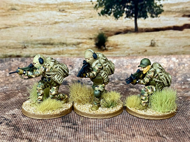 28mm Modern African Miniatures for Wargaming the Sahel: French Special Forces (1er RPIMa) from JJG Print 3D