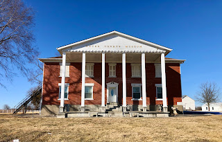 exterior of Bates County Missouri museum 