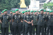 Dandim 0418/Palembang Hadiri Sertijab Kasdam dan Beberapa Pejabat Kodam Yang Dipimpin Pangdam II/Sriwijaya
