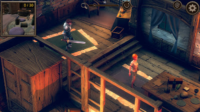 Hidden Tavern Top-Down 3D game screenshot