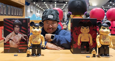 Bruce Lee Be@rbrick Figure Box Set by kaNO x Medicom Toy x BAIT