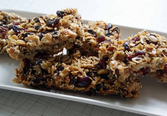 Fruit and Oat Granola Bars from the White House