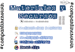 MATERIALES Y RECURSOS