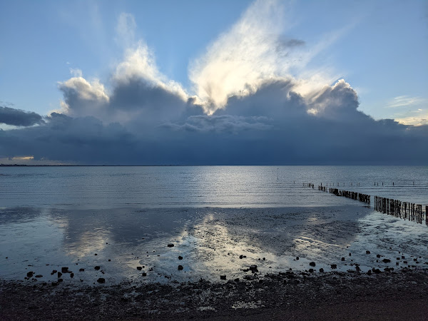 Clouds off the coast of Mersea Island