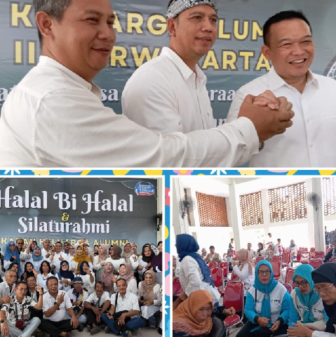 Yadi Rusmayadi Bakal Calon Bupati Purwakarta Silaturahmi Bersama Alumni SMP Negeri lll Purwakarta