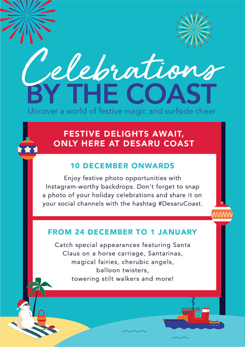 Uncover a World of Festive Magic and Surfside Cheer at Desaru Coast