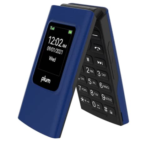 2022 Plum Flipper 4G Volte Unlocked Flip Phone