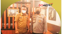 M Noer Alsyarief Menjalin Silaturahmi Bersama Kapolres Lamtim