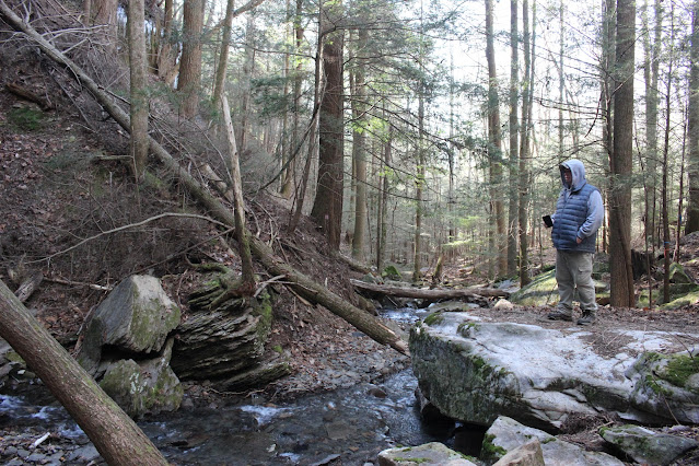 jay and the hemlock gorge and pools before the falls