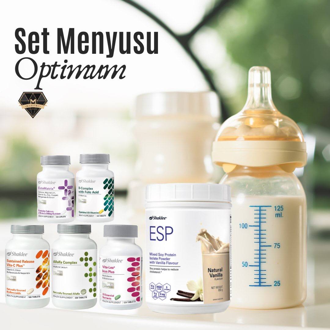 Set Menyusu Shaklee – vitaminayu