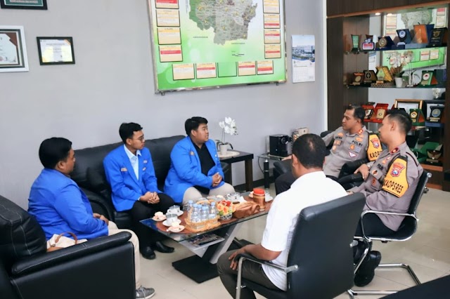 Kapolres Magetan Apresiasi Kontribusi PMII Wujudkan Kondusifitas Kamtibmas